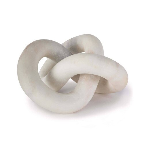 Marble sculpture of a knot
